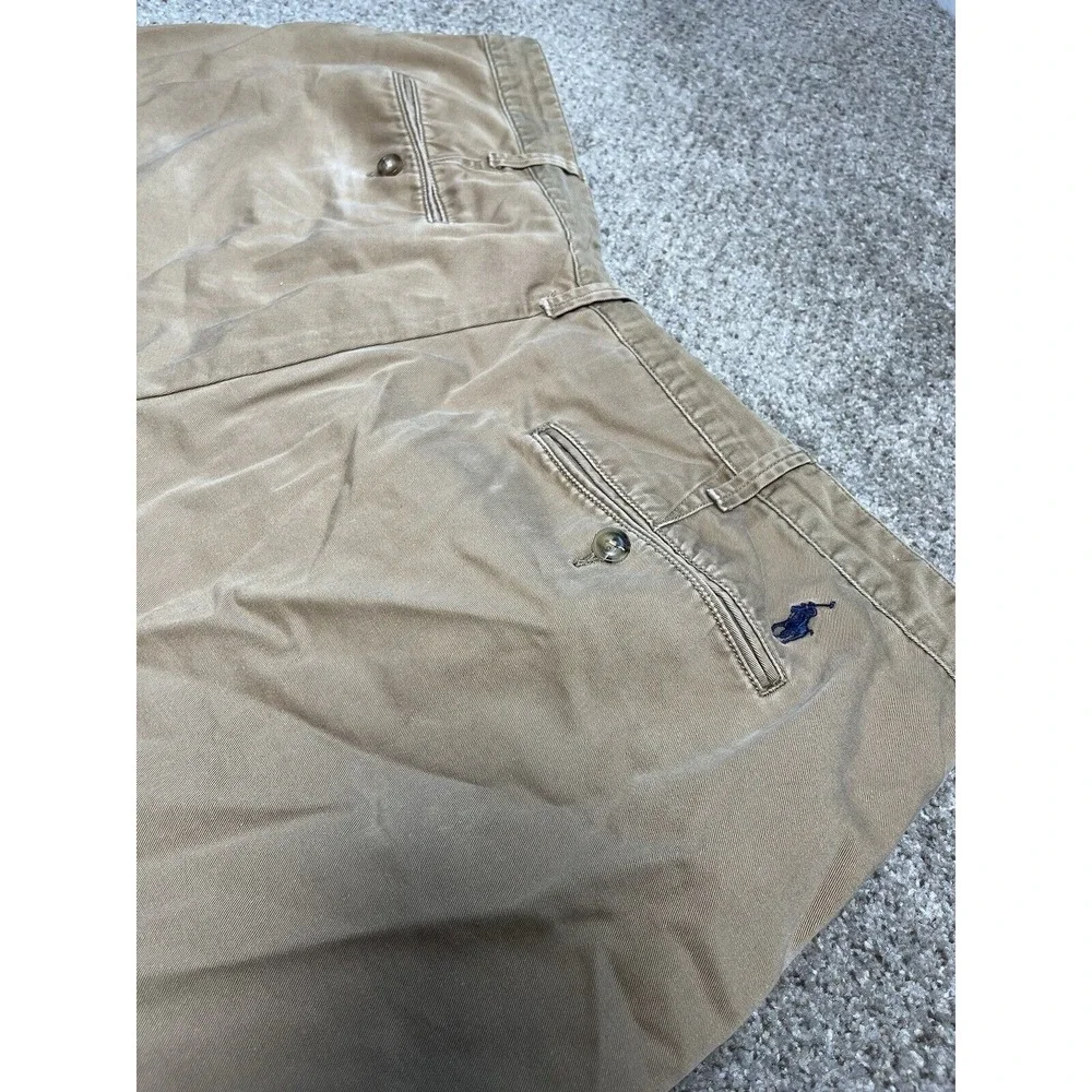 Polo Ralph Lauren Men's Chino Shorts Relaxed Fit Size‎ 42 Cotton Tan/Khaki/Beige